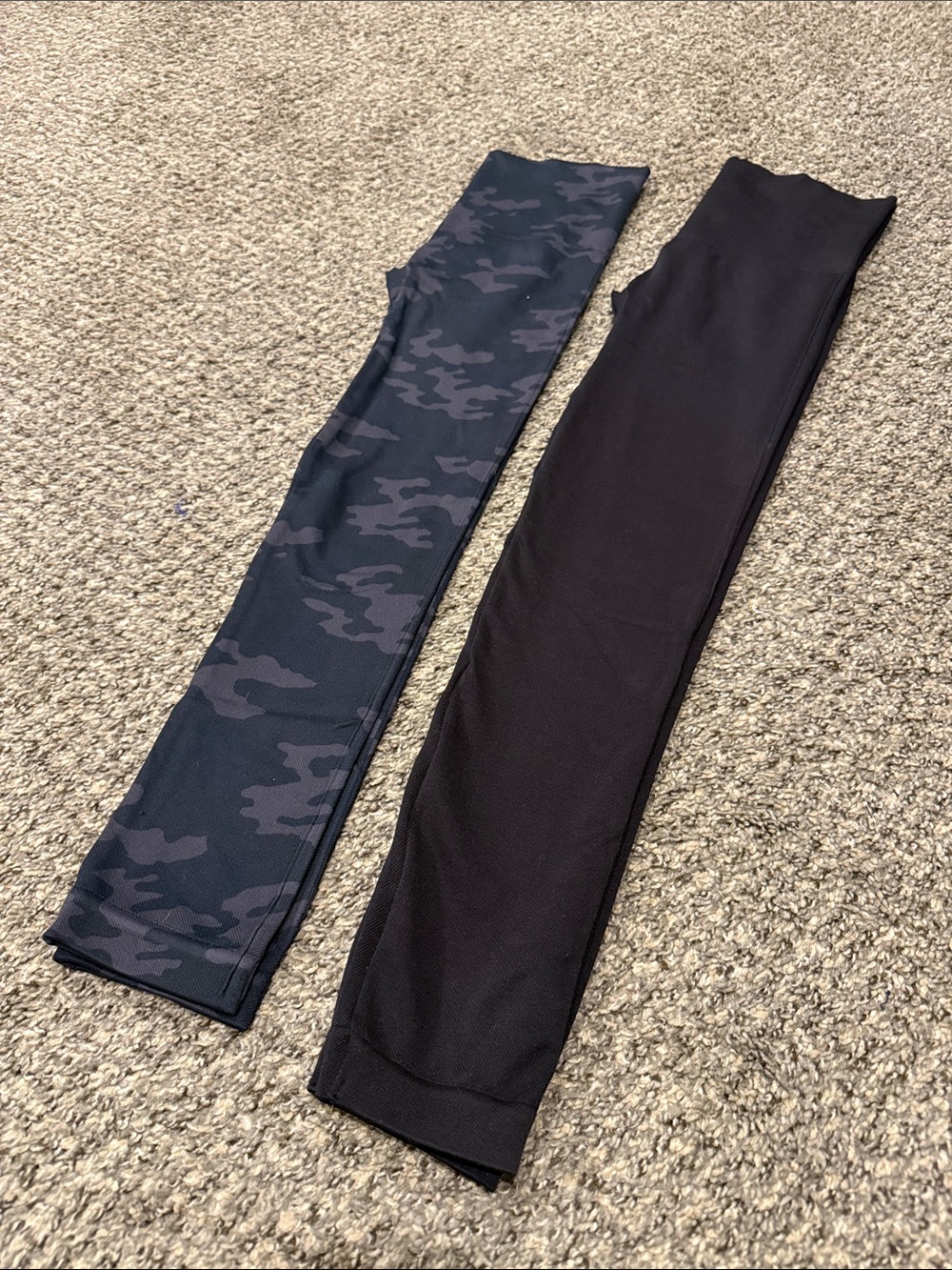 SPANX camouflage legging and black leggings new without tags